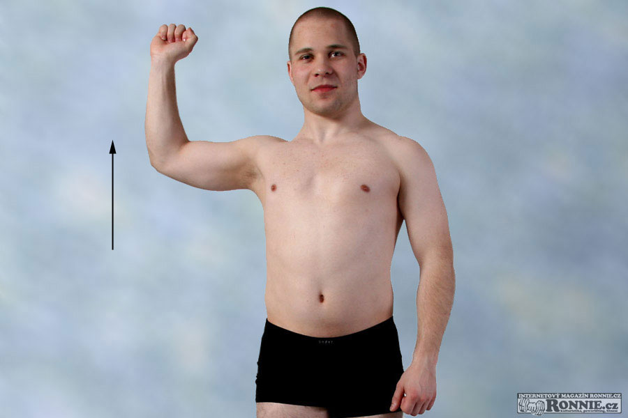 Zevn� rotace ramenn�ho kloubu