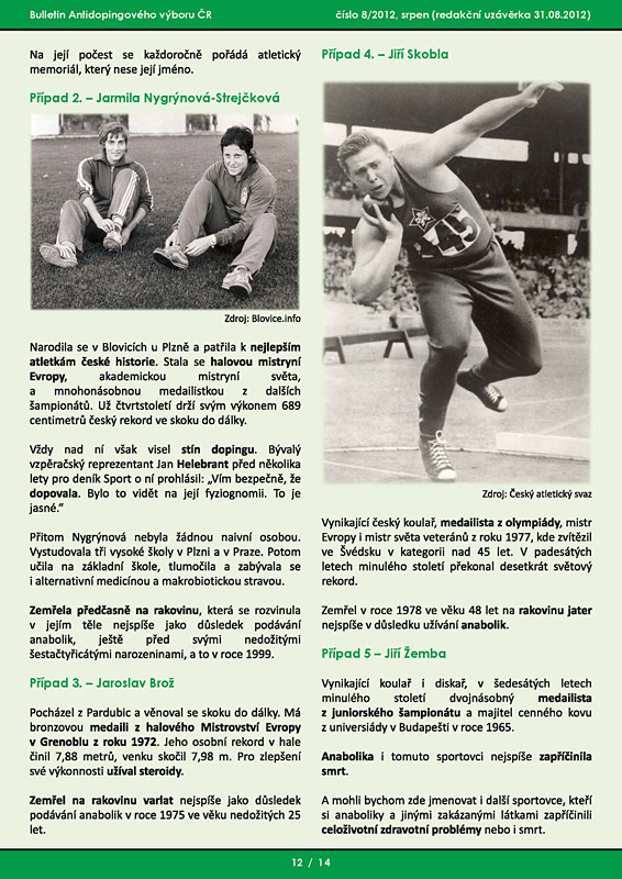 Srpnov� ��slo informa�n�ho bulletinu ADV �R