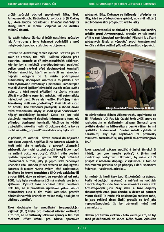 ��jnov� ��slo informa�n�ho bulletinu ADV �R