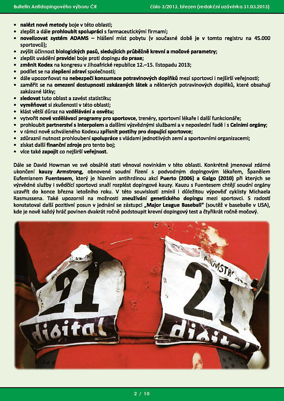B�eznov� ��slo informa�n�ho bulletinu ADV �R