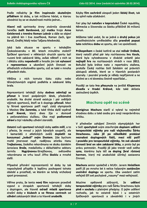 �norov� ��slo informa�n�ho bulletinu ADV �R