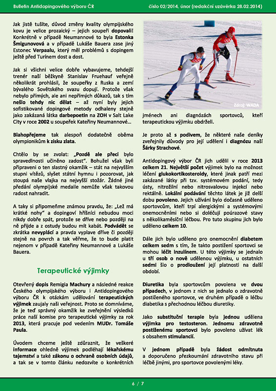 �norov� ��slo informa�n�ho bulletinu ADV �R