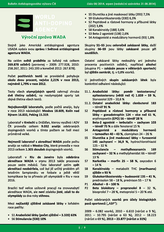 Srpnov� ��slo informa�n�ho bulletinu ADV �R