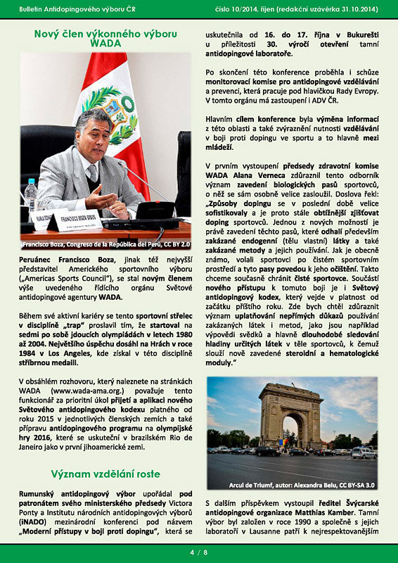 ��jnov� ��slo informa�n�ho bulletinu ADV �R