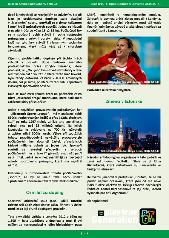Srpnov� ��slo informa�n�ho bulletinu ADV �R