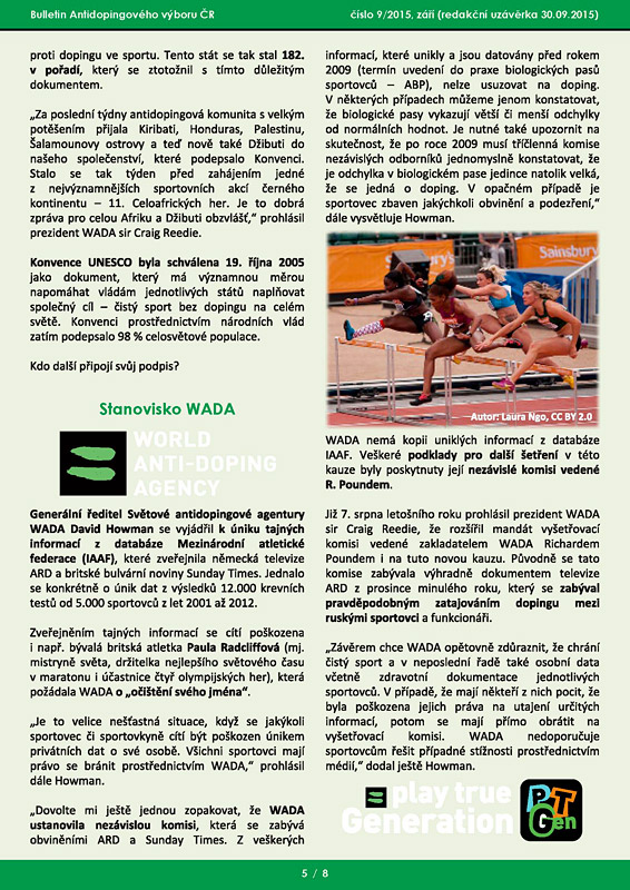 Za�ijov� ��slo informa�n�ho bulletinu ADV �R
