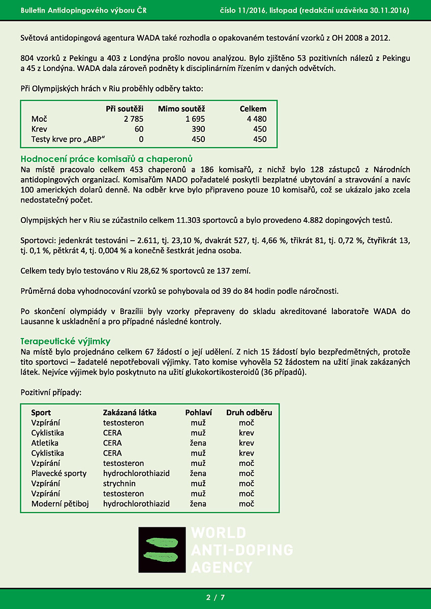 Listopadov� ��slo informa�n�ho bulletinu ADV �R