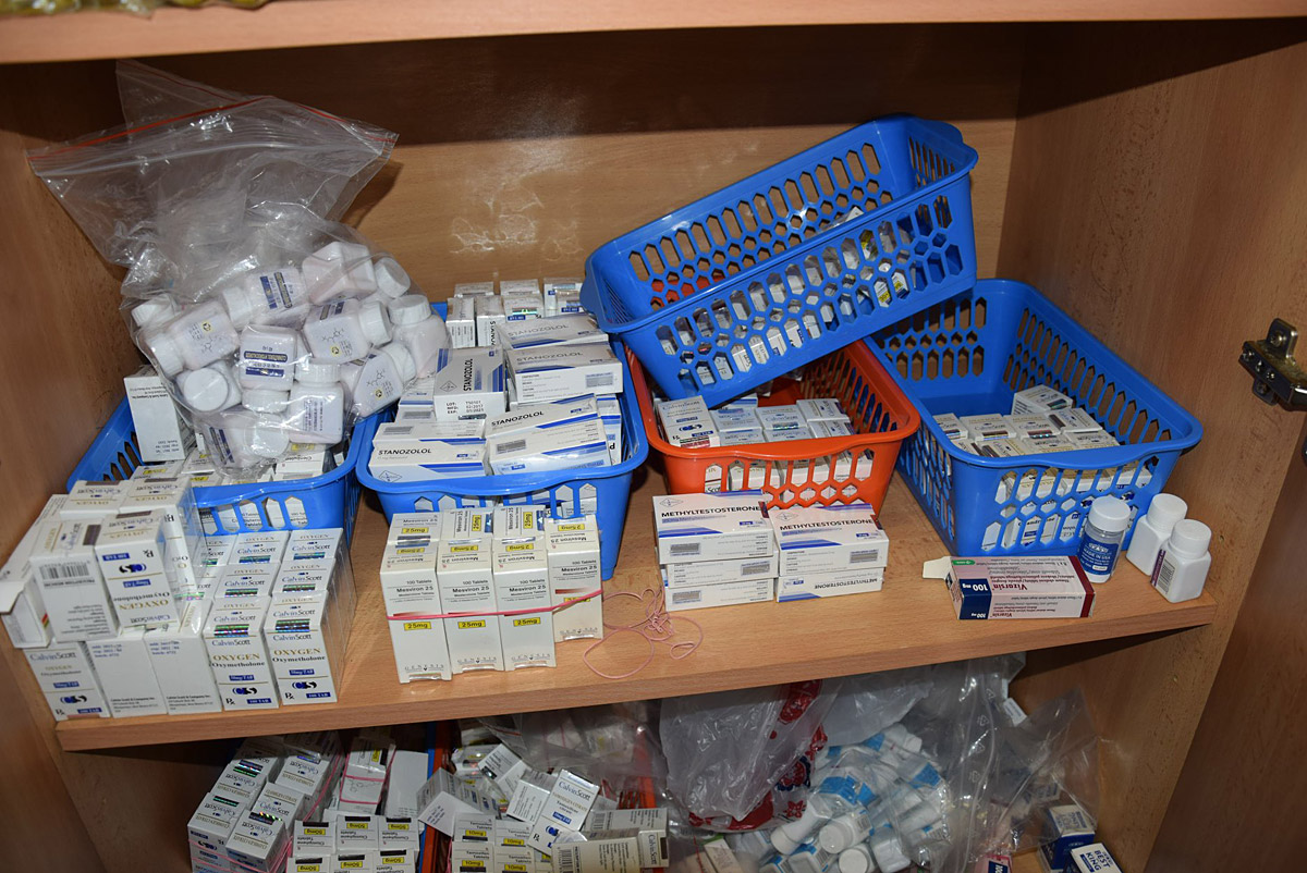 L�tky zaji�t�n� p�i z�sahu policie (foto: KR PZ KE)