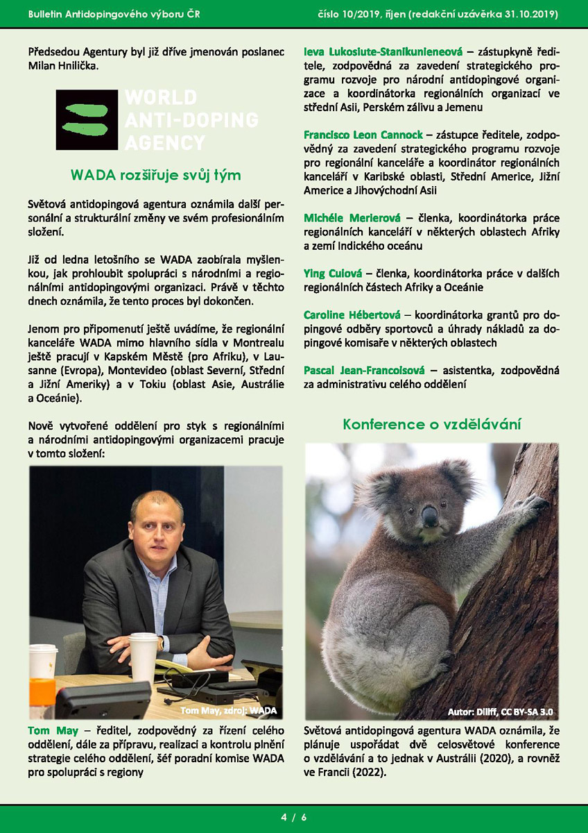 ��jnov� ��slo informa�n�ho bulletinu