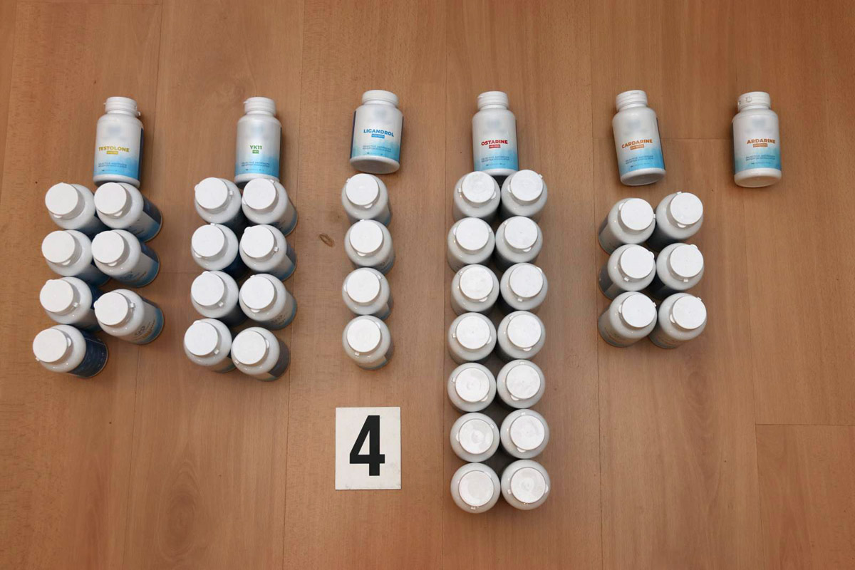 N�kter� z l�tek zadr�en�ch polici� (foto: Policie �R)