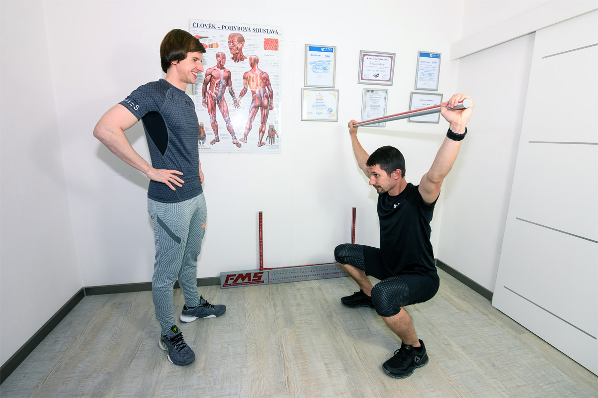 FMSTM screening pohybu - pohybov� vzor hlubok�ho d�epu