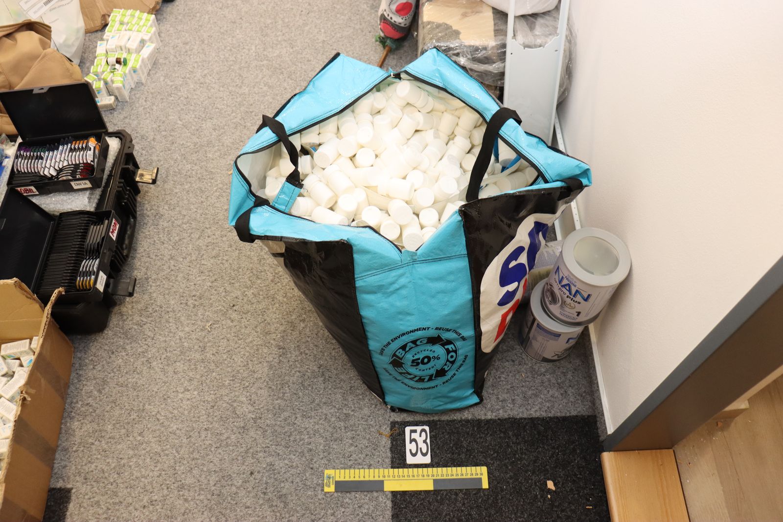 N�kter� z l�tek zadr�en�ch p�i prohl�dk�ch (foto: Policie �R) 
