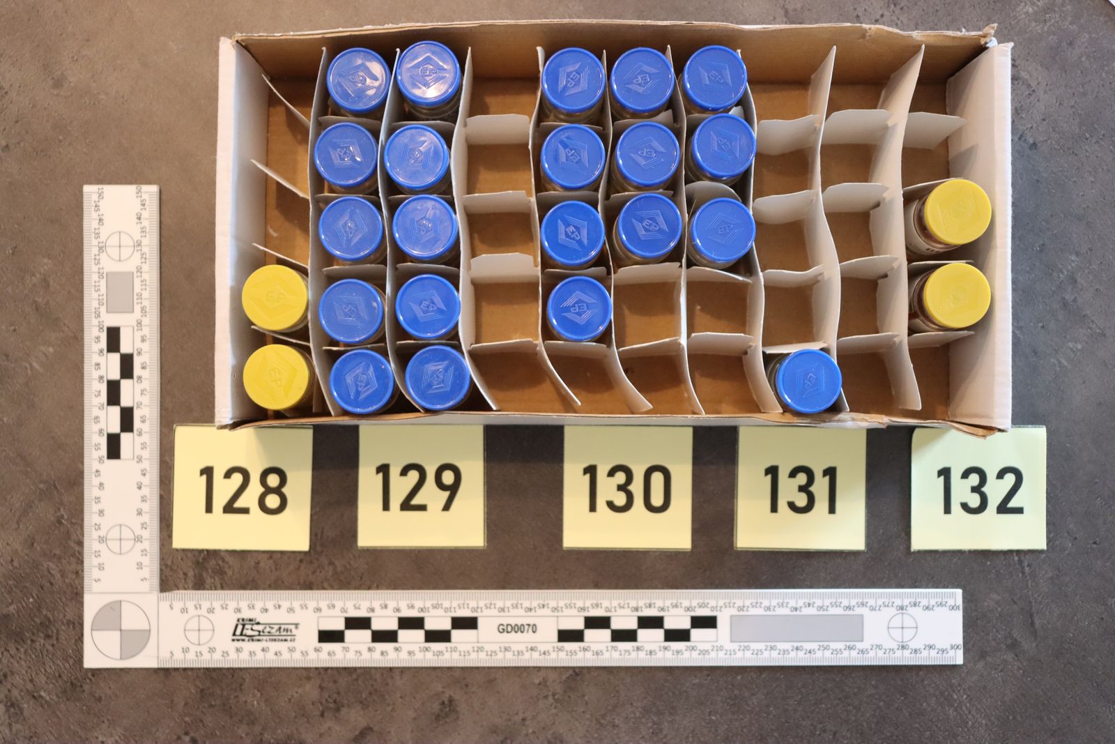 N�kter� z l�tek zadr�en�ch p�i prohl�dk�ch (foto: Policie �R) 