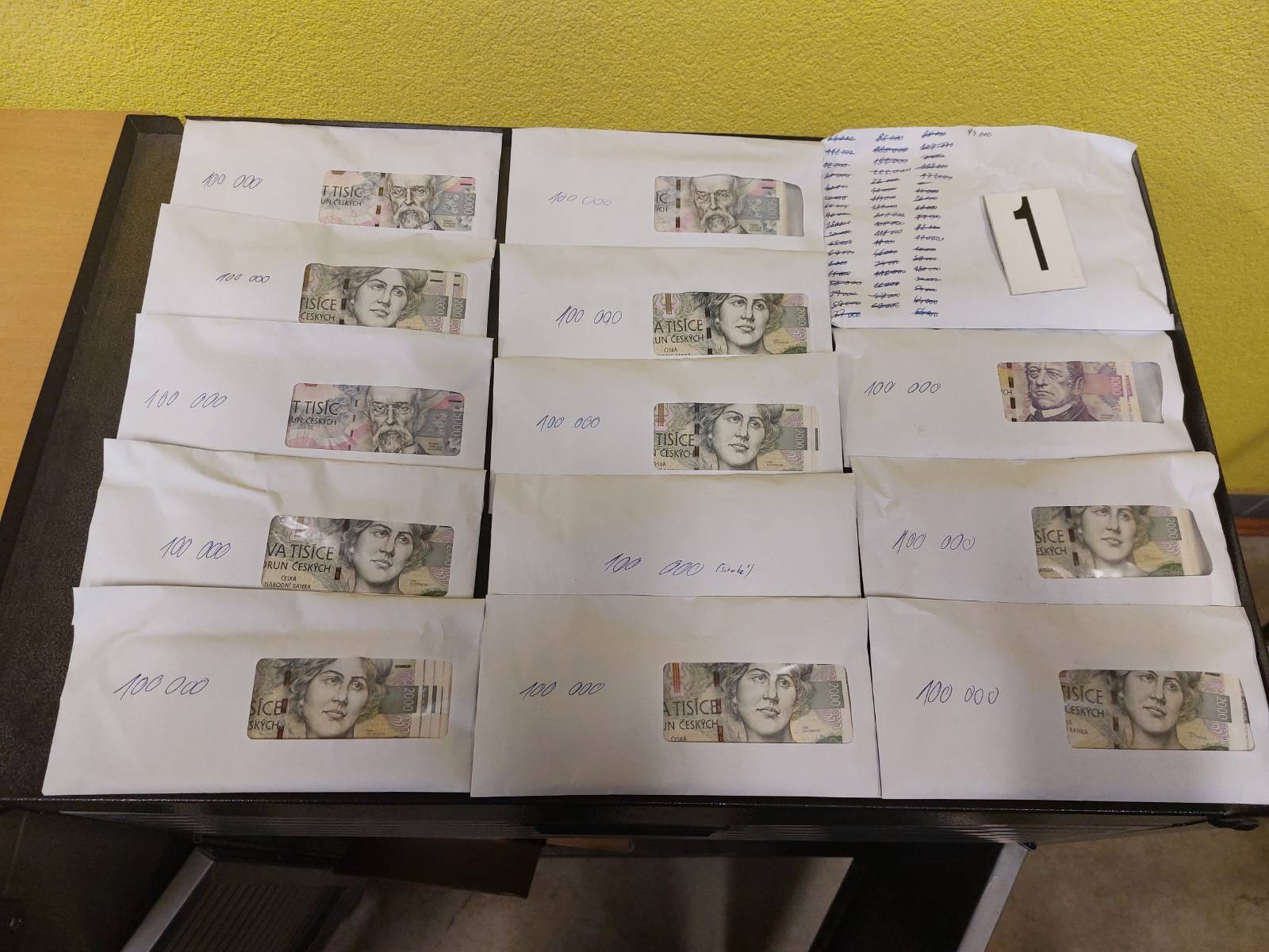 N�kter� z l�tek zadr�en�ch p�i prohl�dk�ch (foto: Policie �R) 