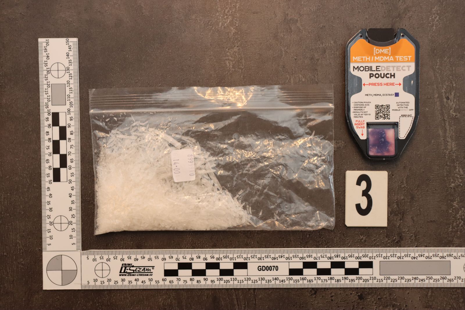 N�kter� z l�tek zadr�en�ch p�i prohl�dk�ch (foto: Policie �R) 